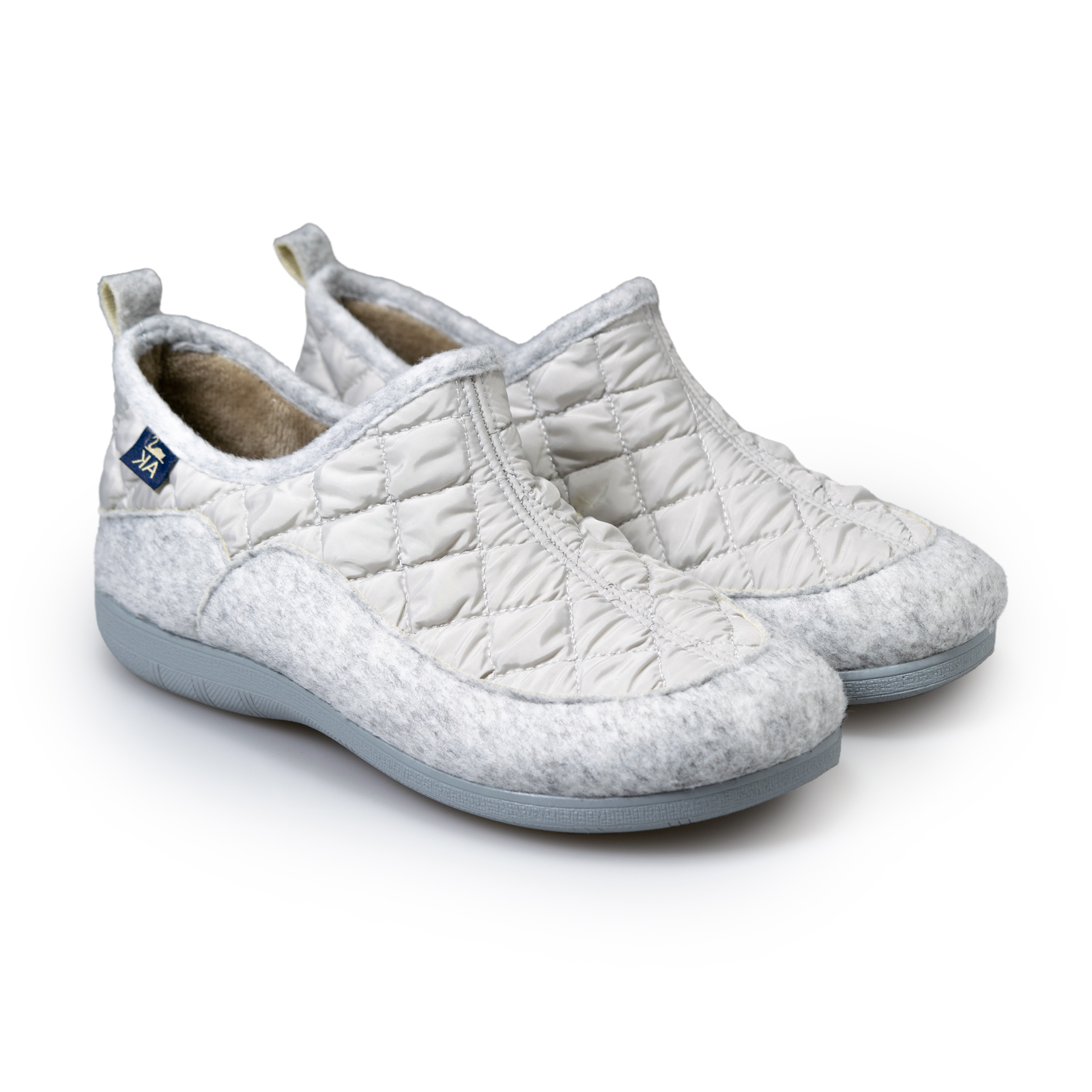 Savena Gris Claro Alster Komfort – Botín bio para casa otoño invierno