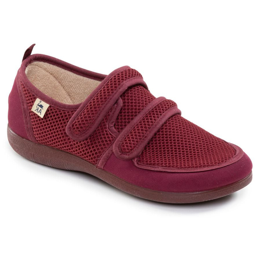 zapato cómodo burdeos relax alster komfort