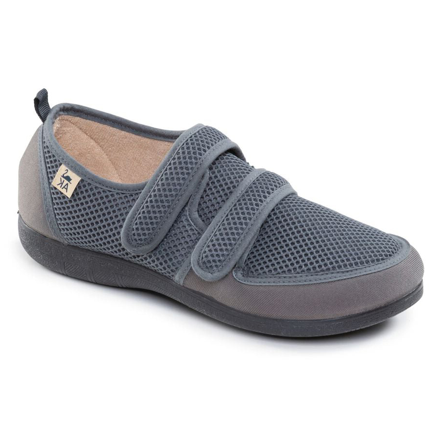 zapato comodo gris relax alster komfort